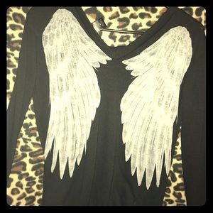 Angel Wings Blackheart sweater